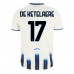 Atalanta Charles De Ketelaere #17 Bortedrakt 2025-26 Korte ermer